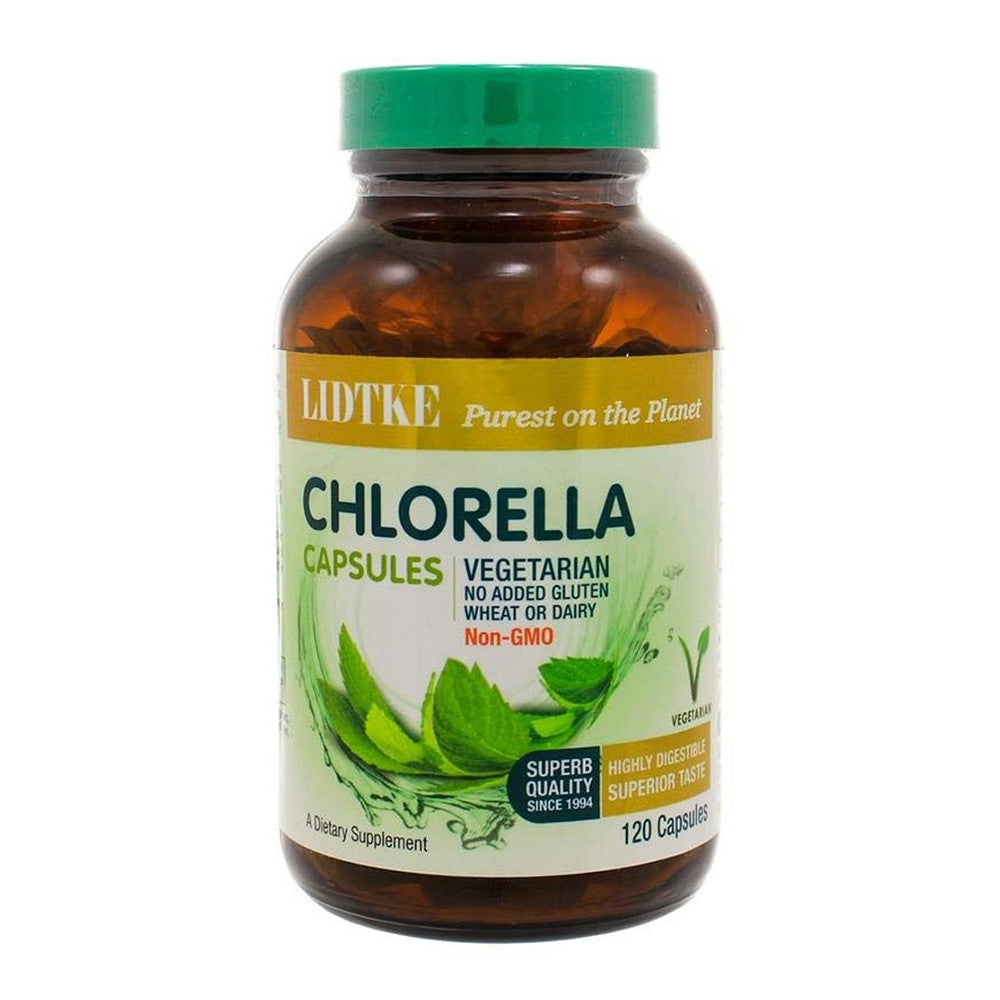 Lidtke Technologies Chlorella Capsules, 120 Ea